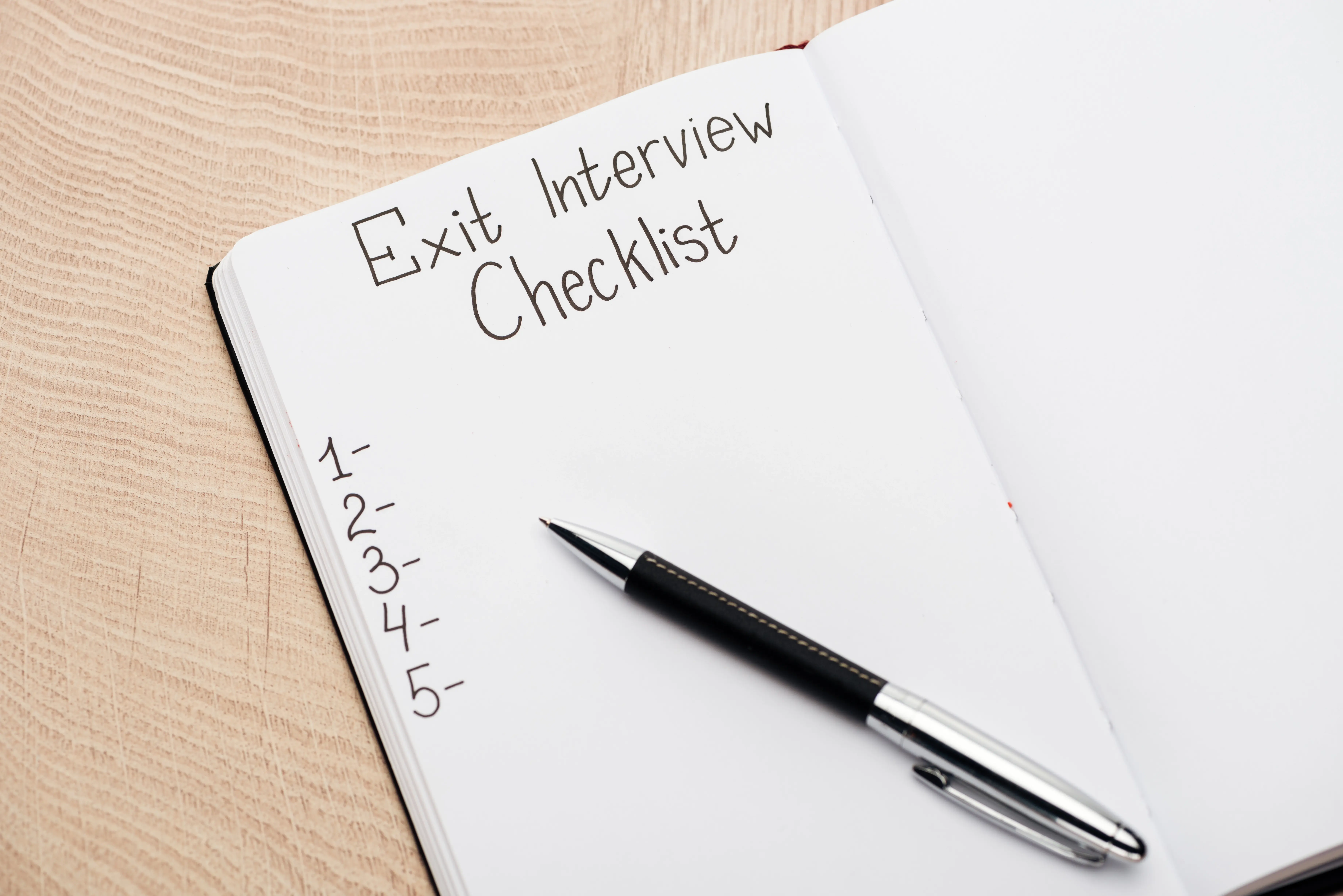 employee exit checklist